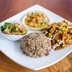 Plato Shawarma de Pollo